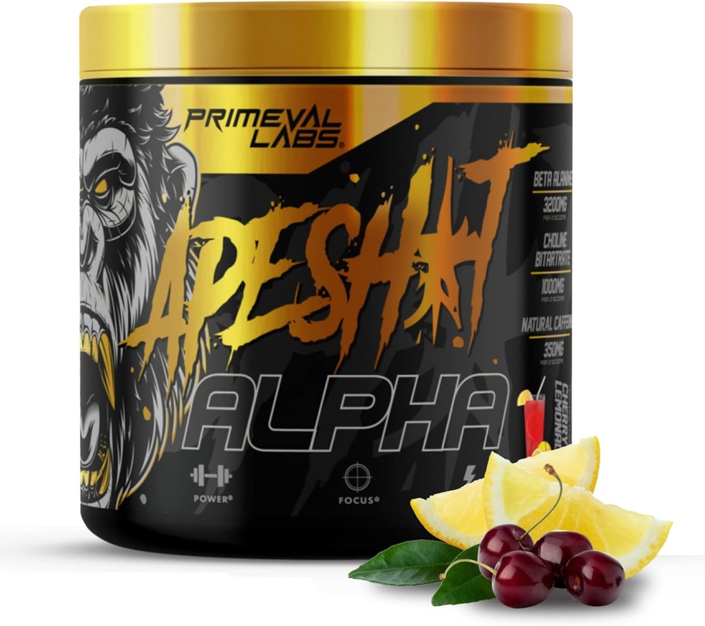 Primeval Labs Ape Alpha Natural Pre Cvičenie pre mužov a ženy 