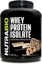 NutraBio 100% Srvátka Proteín Prášok Izolátový proteín, 25g Proteín s kompletným Aminokyselinovým profilom, non-GMO, sója a lepidlo bez tuku, Nízky cukor, Nízky kalórií Srvátkový prášok, Čokoládové arašidové maslo, 5 Lbs