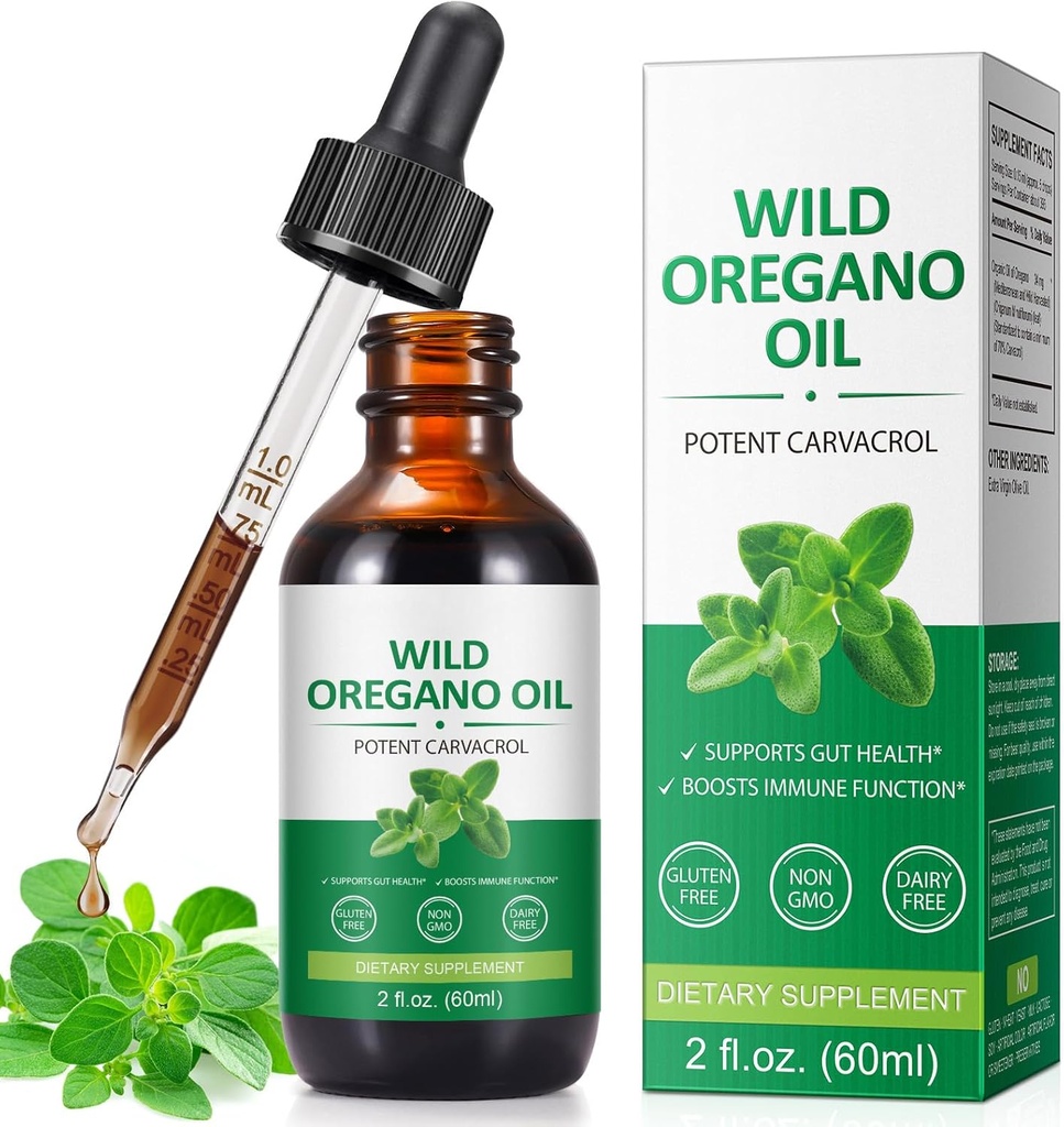 Oregano olej, olej z Oregano môže použiť pre muža a ženu - 2 Fl oz