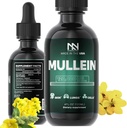 Mullein kvapky pre pľúca - Pľúcne čistenie & Detox - Mullein Leaf Extract pre Pľúca - Pľúca Detox pre fajčiarov - Bronchial a Immune Support - Mullein Leaf Drops 4 Fl Oz