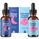 JoySpring SleepBerry Tekutý Melatonín a génius kvapky Smartberry Vanilla pre deti
