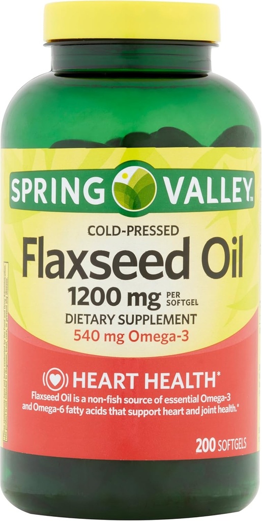 Jarné údolie - Ľanový olej 1200 mg, 200 Softgels