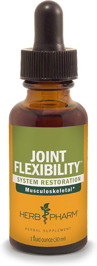 Herb Pharm Spoločná flexibilita Tekutý bylinný vzorec pre Muskuloskeletálny systém Podpora - 1 Ounce