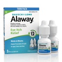 Alway Antihistaminikum Očné kvapky pre svrbivé oči, Fast-Acting, Až 12-Hour Eye Itch Relief, klinicky testovaný vzorec pre predpis, 0,34 Fl Oz (Pack of 2)