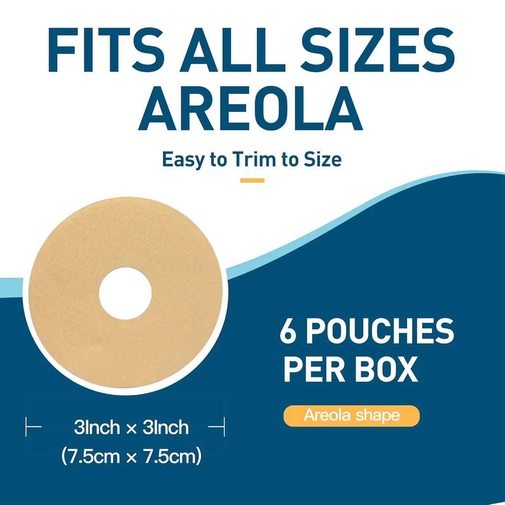 6 Balenie Silikónové zjazvenie Listy pre odstránenie prsia - prsia Silikónové zjazvenie Tape - Zníženie prsníkov Po chirurgii pre jazvy, Augmentácia prsníkov Post Chirurgické dodávky pre liečbu jazvy (modrá)