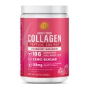 Peptide Energy Collagen Powder Hair, Nail, Skin, Typ I & III, Caffeine for Energy, Vitamin C, Biotin, Hyaluronic Acid, Zero Sugar 8.92 oz (Jahoda Margarita)