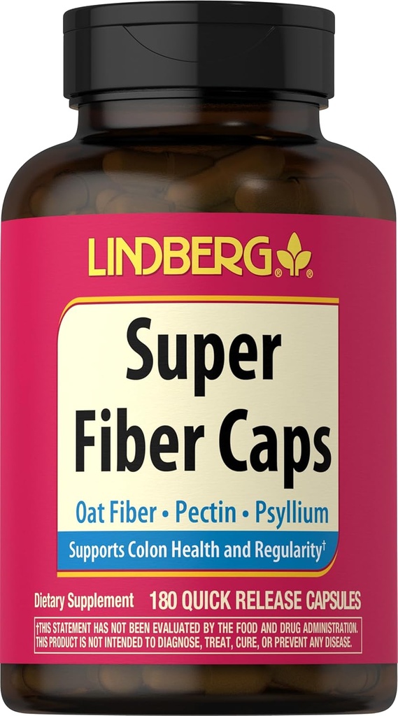 Lindberg Super Fiber Supplement 180 Kapsule 