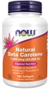 Teraz potraviny doplnky, prírodné Beta karotén 25,000 IU, Essential Nutrition, 180 Softgels