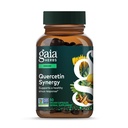 Gaia byliny Quercetin synergy - Podpora Imunita - s citrónovým ovocným extraktom - 50 Vegánskych kapsúl (50-Deň dodávky)