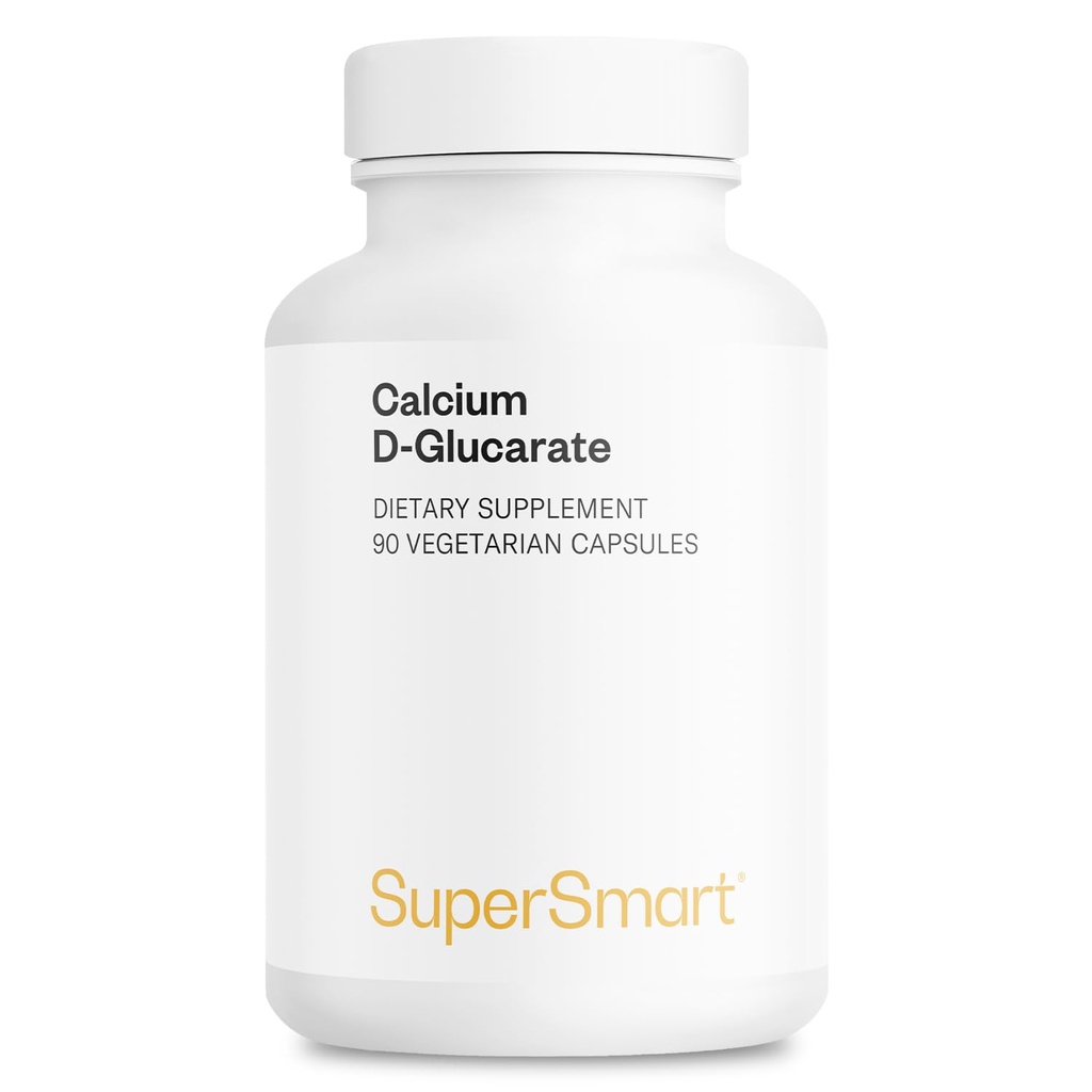 Supersmart - D-Glukarát vápenatý 1500 mg denne - Antioxidant & Detox Supplement