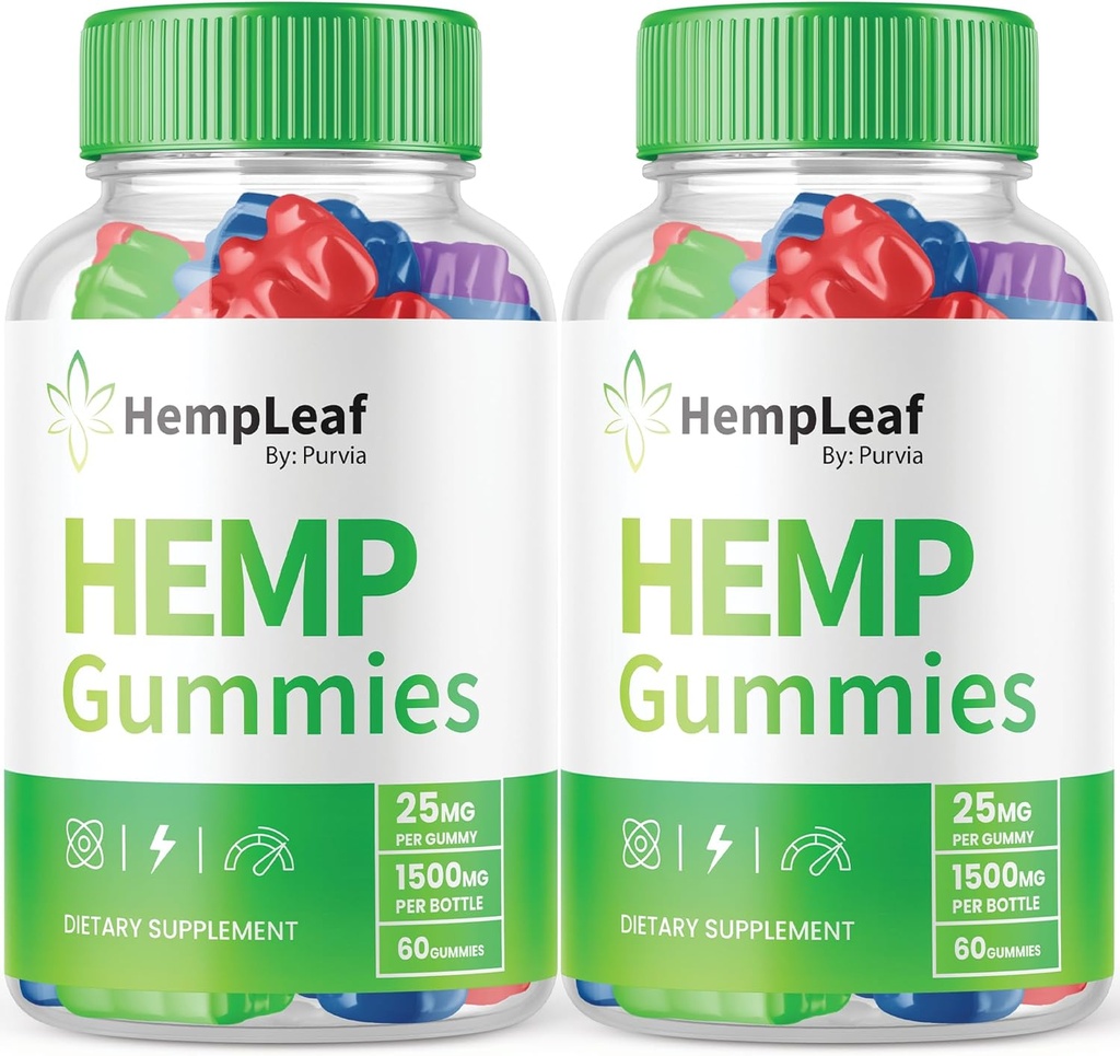 (2 balenie) Hemp Leaf Gummies - Oficiálna formula - Hemp Leaf Gummies s konope extrakt, Advanced Strength Zen Performance Hemp Blend, Zen Boost Hemp Gummies Maximálna sila, Zen Gummies (120 Gummies)