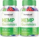 (2 balenie) Hemp Leaf Gummies - Oficiálna formula - Hemp Leaf Gummies s konope extrakt, Advanced Strength Zen Performance Hemp Blend, Zen Boost Hemp Gummies Maximálna sila, Zen Gummies (120 Gummies)