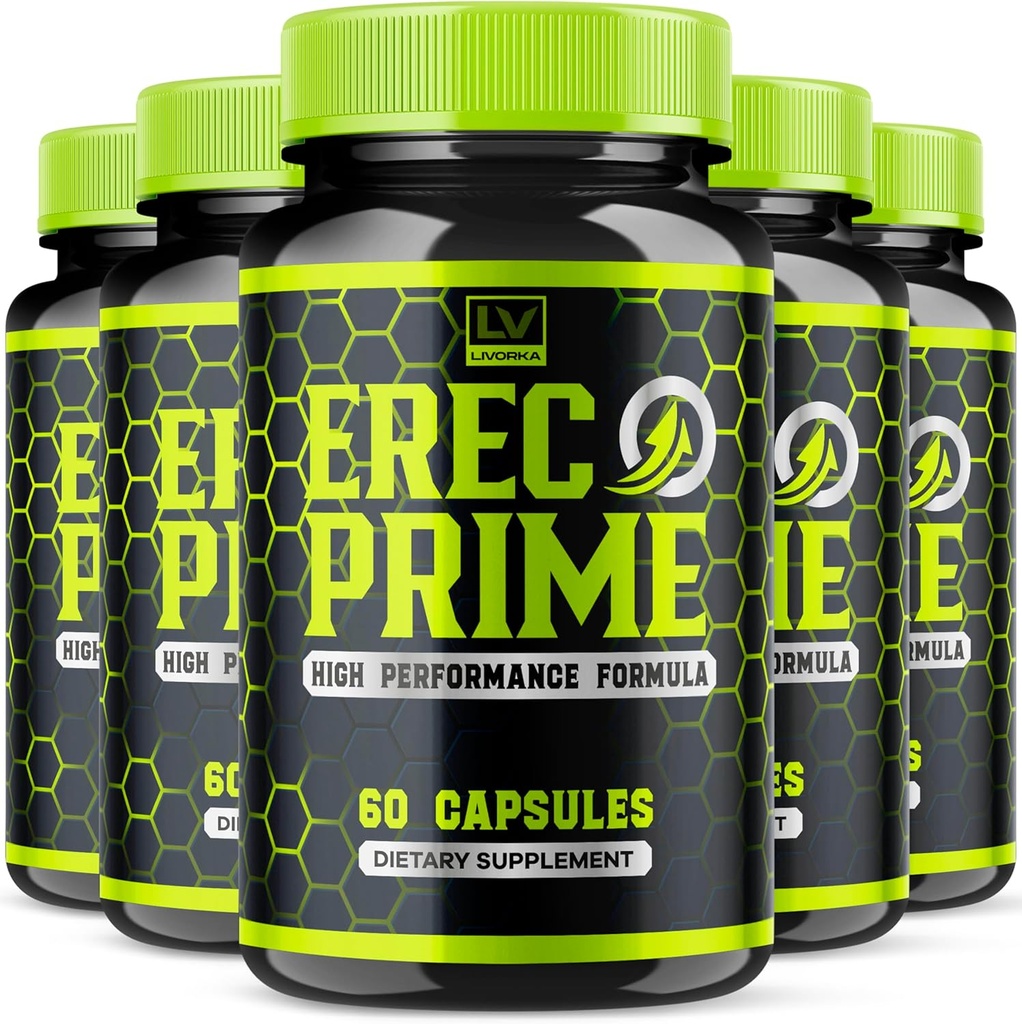 (5 balení) ErecPrime kapsuly, ErecPrime Advanced Support Formula Pills (300 kapsúl)