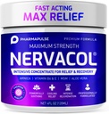 Pharmapulse Neuropathy Nerve Therapy & Relief Cream - Maximálna sila Relief Cream pre nohy, ruky, nohy, prsty zahŕňa Alfa Kyselina lipová, Arnica, Vitamín B6, Aloe Vera, MSM - Efektívne upokojujúce 4oz