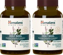 Svätá bazalka Himalája, 60-dňová zásoba - Bylinná adrenálna podpora pre úľavu od stresu, relaxáciu, podporu energie a príležitostnú nespavosť - Vegan, Non-GMO, Gluten Free, 720 mg, 60 kapsúl, balenie 2 ks