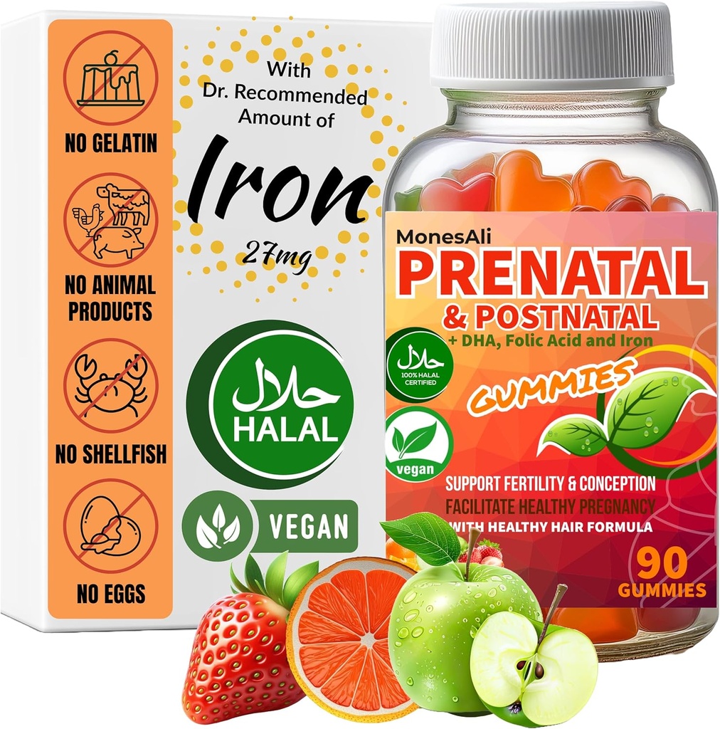 Prenatálne vitamínové Gummy pre ženy 
