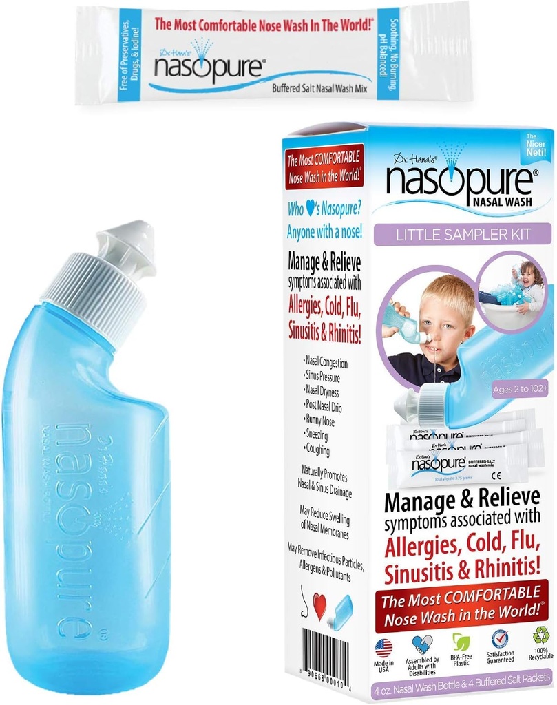 Nasopure Nasal Wash, Little Sampler Kit, 