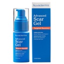 NUVADERMIS Silikónový zjazvený gél - 1,7 Fl Oz, priehľadný gél - retinol a vitamín E Formula pre chirurgické jazvy - C-oddiel, bruško a keloidná starostlivosť