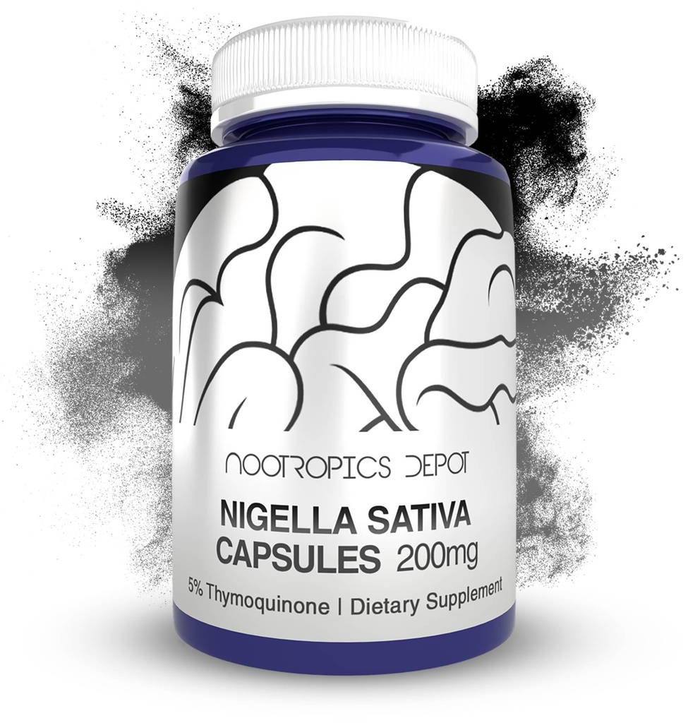 Nootropics Depot Nigella Sativa Extract Capsules 