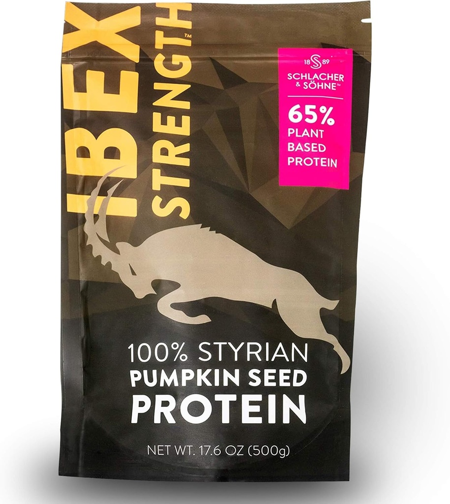 Schlacher & Söhne Styrian Pumpkin Seed Protein Powder: 100% Pure, Plant Protein, Non GMO, Gluten Free, Vegan, Žiadne doplnkové látky, Boost