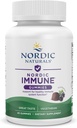 Nordic Naturals Immune Gummies, Elderberry, 40 Immune Support Gummies, Žuvacie vitamíny pre každodennú imunitnú podporu, non-GMO, Vegetarián, 20 Slúži