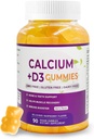Vápnik Magnézium Zinok Supplement Gummies D3-90 Tablety na fľašu (Calcium 500mg - Horčík 200mg - Zinok 10mg - Plus Vitamín - na podávanie 2 tablety) Vegan Berry Flavor