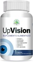 Všeobecné Upvision starostlivosť o oči doplnok pre zdravie očí s Omega-3, vitamín E, VIT A, VIT C, lutein, Zeaxantin, VIT B2 Vegetarian 60 kapsúl-Pack 1