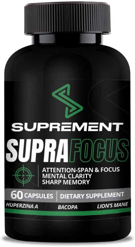 Nootropics Podpora mozgu doplnok. 60 Počet, pre mužov a ženy. Doplnky mozgu pre pamäť a zameranie sa na leons Mane, Bacopa Monnieri, L Tyrosine. Posilňovač mysle pre Focus Supplement a pamäť.