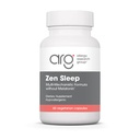 Alergy Research Group Zen Sleep - GABA L-Theanine Sleep Supplement pre dospelých s P5P, 5-HTP a vitamín B6, prírodná pomoc pre pokojné, pokojné REM - 60 Vegetariánske kapsule