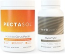 Econugenics Ultimate Immune System Support Pack - PectaSol-C Modifikovaný Citrus Pectin- 454 Grams & MycoPhyto Medicinal Mushrom Health- 60 Kapsule