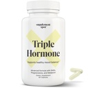 Prírodná rovnováha doplnok w/melatonín, DHEA & Pregnenolón - Formulované na zvýšenie energie u mužov a žien (60 kapsúl)