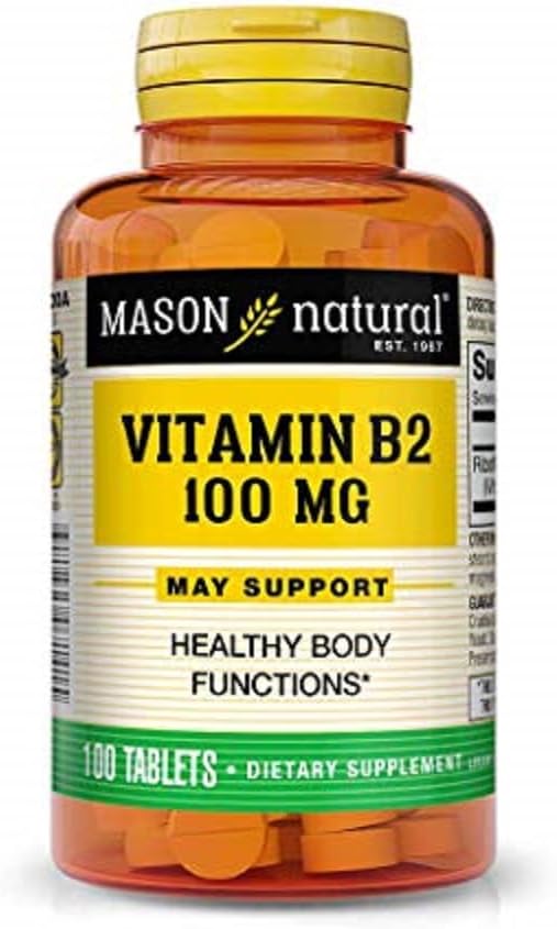Mason Vitamíny Mason Natural B2 100mg Tablety, 100 Počet