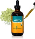 Herb Pharm Khella Liquid Extract for Respiration System Support - 4 Ounce