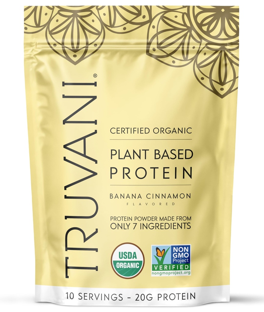 Truvani Vegan Pea Protein Powder 