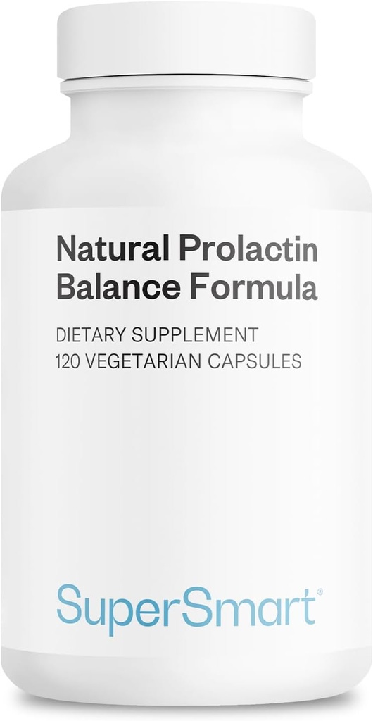 Supersmart - Natural Prolactin Balance Formula - s p5p vitamín B6, Maca Root, Ashwagandha 