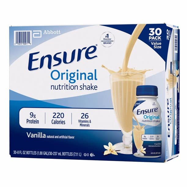 Uistite sa Plus výživa pretrepať Vanilla 30 Balenie / 8 Fl Ounce Net Wt 240 Fl Ounce