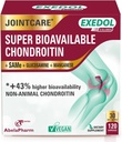 Exedol Biodostupný Glukozamín Chondroitín, Vegan Joint Support Supplement for Enhanced Joint Function, Cartilage Health, Connective Tissue and Bone Health - 120 Kapsule
