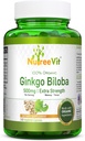 NutreeVit Ginkgo Biloba Bylinné doplnky Kapsule (240 Počet)