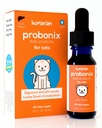 Humarian Probonix Liquid Probiotiká pre mačky - 8-kmeň mačka probiotické kvapky na pevnosť Feline Gut zdravie, zubné zdravie, imunita a viac - 30-Deň dodávky - Chuť pečene