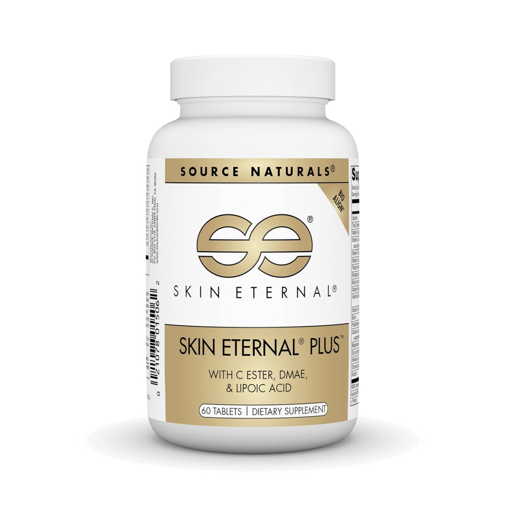 Zdroj Naturals Skin Eternal Plus, s C Ester, DMAE, & Lipoic Acid - 60 tabliet