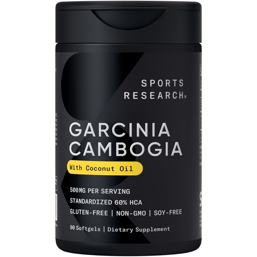 Športový výskum Garcinia Cambogia Extract (60% HCA) s extra panenským organickým kokosovým olejom