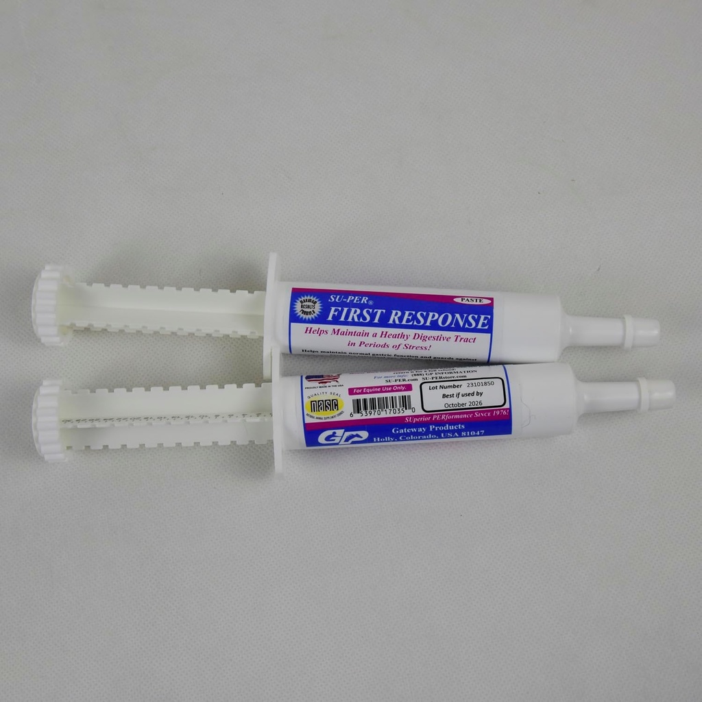 SU-PER prvá odpoveď Equine Prebiotiká Paste - Konské trávenie Doplnkové pre zdravé trávenie Tract - Prebiotiká, B Vitamíny a tráviace enzýmy - 80CC, (2 balenia)