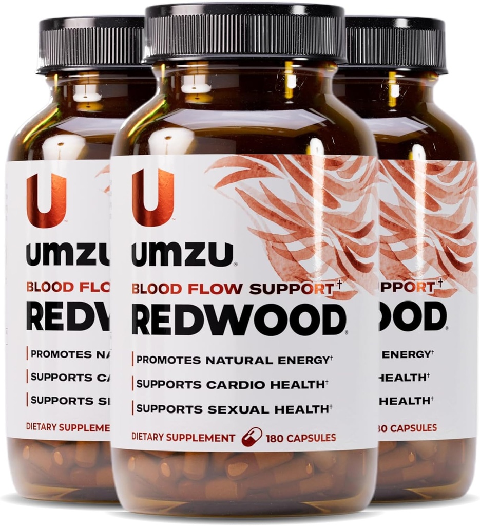 UMZU Redwood Nitric Oxide Booster, 3-Mesiac Zásobovanie 