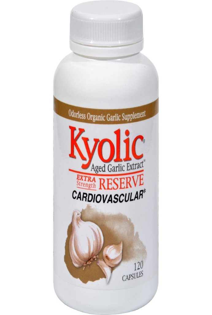 Kyolic Reserve Aged Cesnak Extract 600 Milligrams 120 Kapsule