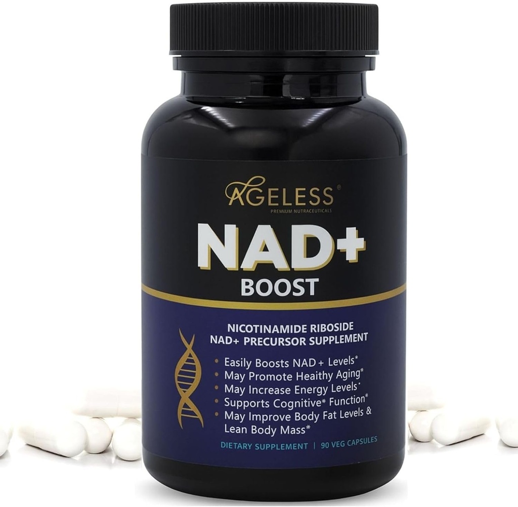 Ageless NAD+ Doplnky pre ženy a mužov 