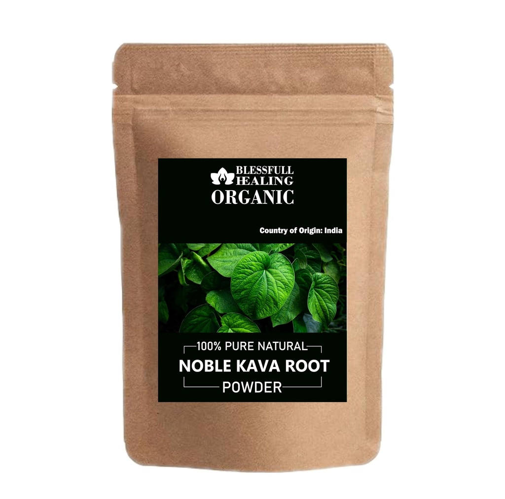 Organické Noble Kava Root Powder 100% Pure Natural 200 Gram / 7.05 oz