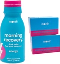 Morning Recovery, Elektrolyte s energiou, Mliečne Thitle Drink Vlastnícke formulácie na hydratáciu Pri pití pre ranné zotavenie, vysoko rozpustná kvapalina DHM, Berry, balenie 24