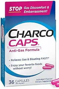 Aktivované Charcoal 260 mg kapsuly 36 CP - Nákupné balenia a SAVE (balenie 2)