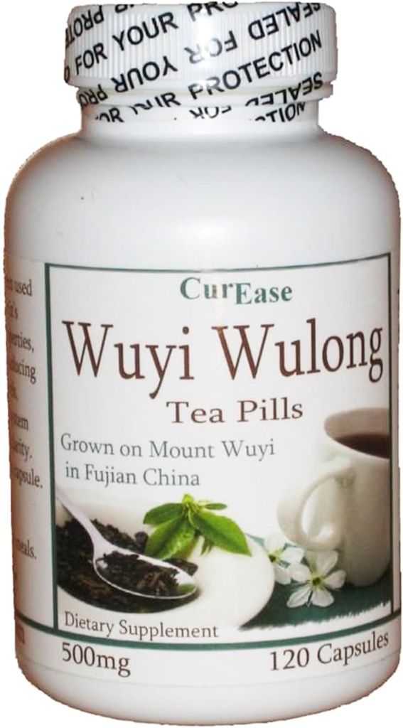 Wuyi Wulong Tea Kapsule 500mg 120 Kapsule 60 Servings