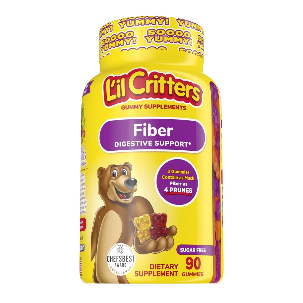 Vitafusion Fiber Well Fit Gummies, 90 Gróf a L